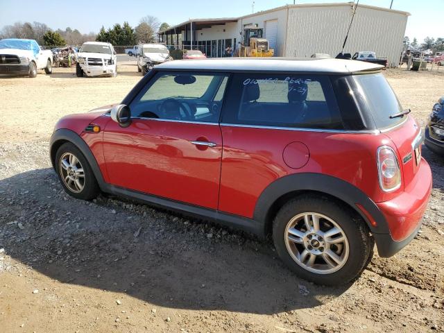 WMWSU3C56DT687850 - 2013 MINI COOPER RED photo 2