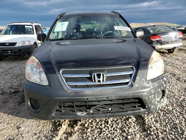 JHLRD78506C018755 - 2006 HONDA CR-V LX BLACK photo 5