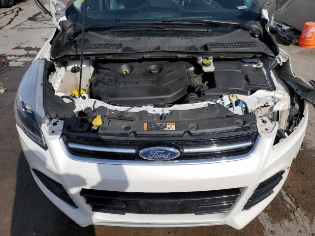 1FMCU9J95FUA78693 - 2015 FORD ESCAPE TITANIUM WHITE photo 12