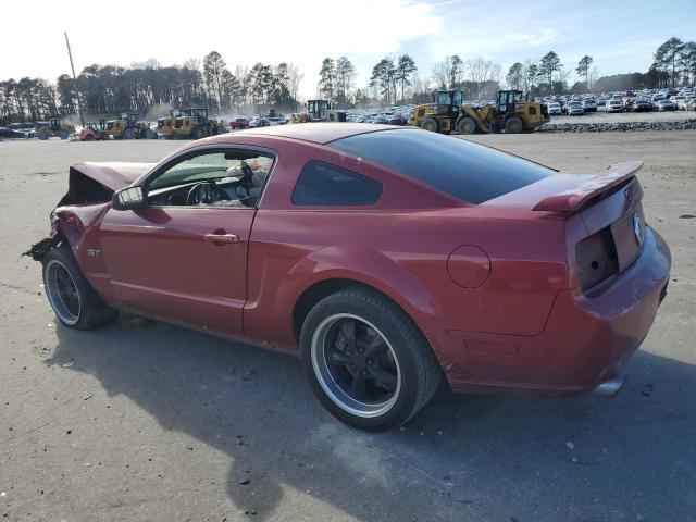 1ZVHT82H585111568 - 2008 FORD MUSTANG GT BURGUNDY photo 2