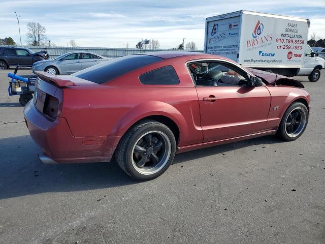 1ZVHT82H585111568 - 2008 FORD MUSTANG GT BURGUNDY photo 3