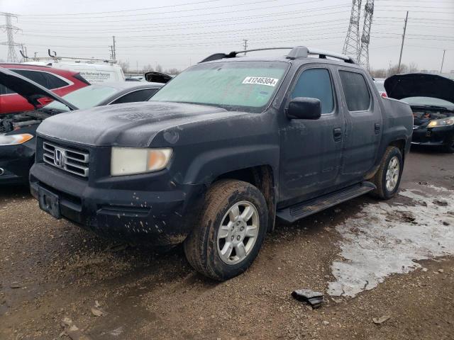 2HJYK16586H515026 - 2006 HONDA RIDGELINE RTL BLACK photo 1