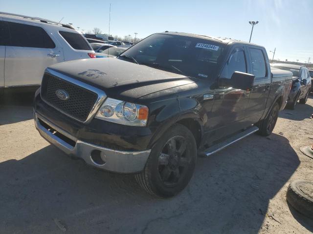 1FTPW14V58FA23856 - 2008 FORD F150 SUPERCREW BLACK photo 1