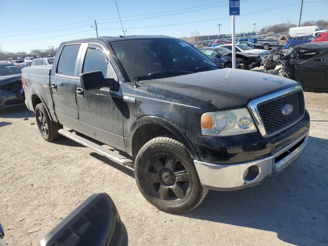 1FTPW14V58FA23856 - 2008 FORD F150 SUPERCREW BLACK photo 4