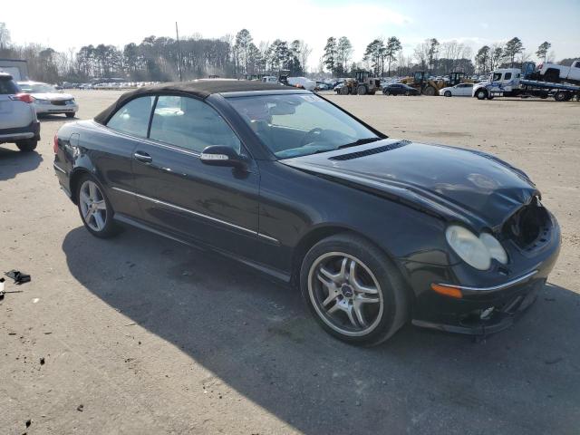 WDBTK75G84T009022 - 2004 MERCEDES-BENZ CLK 500 BLACK photo 4