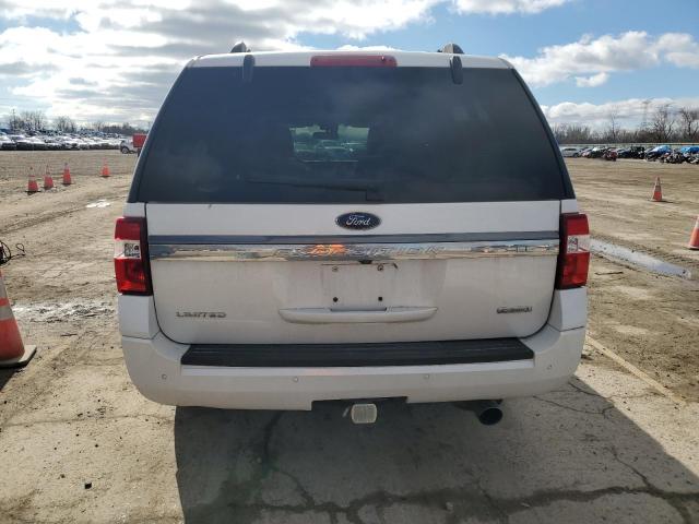 1FMJK2AT0HEA81787 - 2017 FORD EXPEDITION EL LIMITED WHITE photo 6