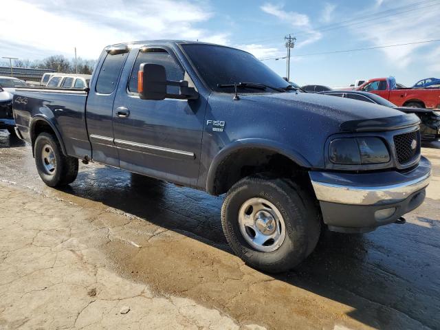 1FTRX18L93NB65642 - 2003 FORD F150 BLUE photo 4