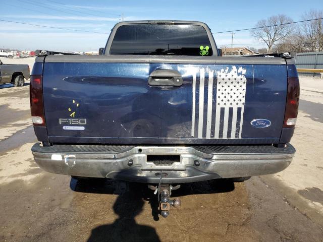 1FTRX18L93NB65642 - 2003 FORD F150 BLUE photo 6