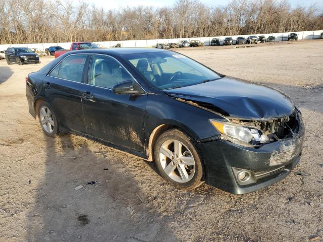 4T1BF1FK0EU314779 - 2014 TOYOTA CAMRY L BLUE photo 4