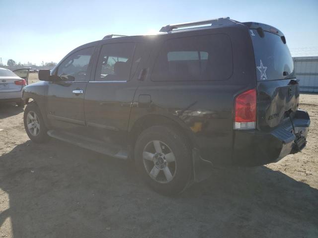 5N1AA08A07N714685 - 2007 NISSAN ARMADA SE BLACK photo 2