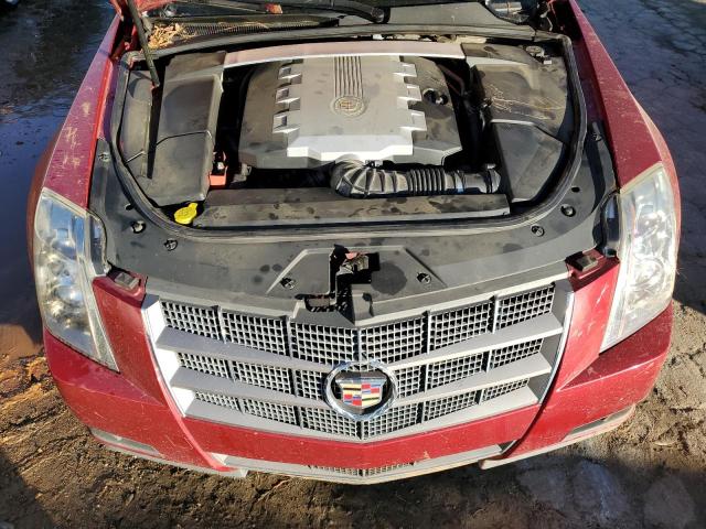1G6DF577X80198522 - 2008 CADILLAC CTS RED photo 11