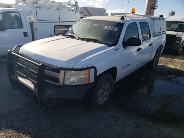 3GCUKUEJ3BG305186 - 2011 CHEVROLET SILVERADO K1500 HYBRID WHITE photo 1