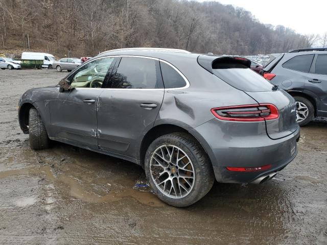 WP1AB2A5XGLB56820 - 2016 PORSCHE MACAN S GRAY photo 2