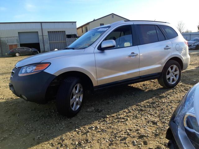 5NMSH13E78H203283 - 2008 HYUNDAI SANTA FE SE SILVER photo 1