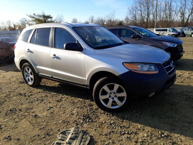 5NMSH13E78H203283 - 2008 HYUNDAI SANTA FE SE SILVER photo 4