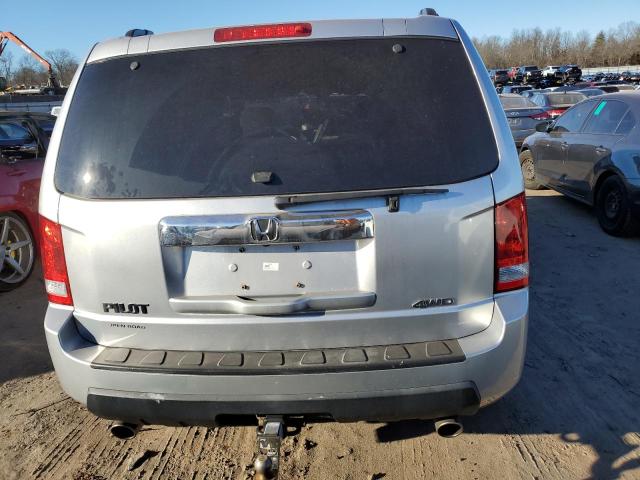 5FNYF4H66BB024003 - 2011 HONDA PILOT EXL SILVER photo 6