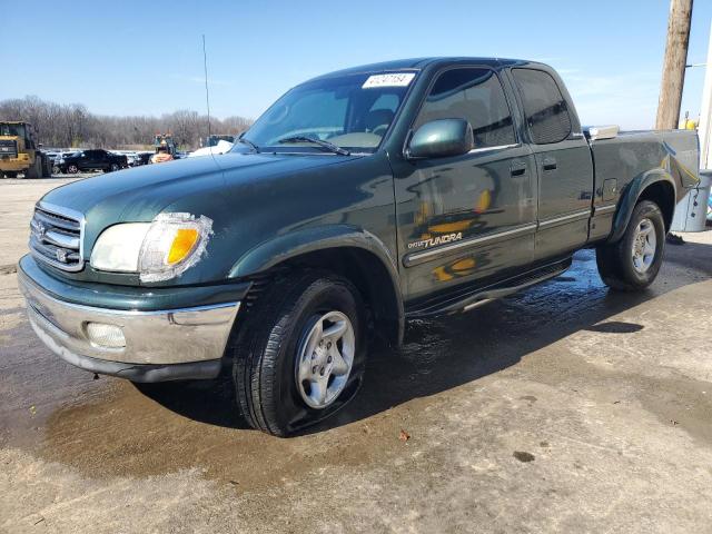 5TBBT4816YS054571 - 2000 TOYOTA TUNDRA ACCESS CAB LIMITED GREEN photo 1