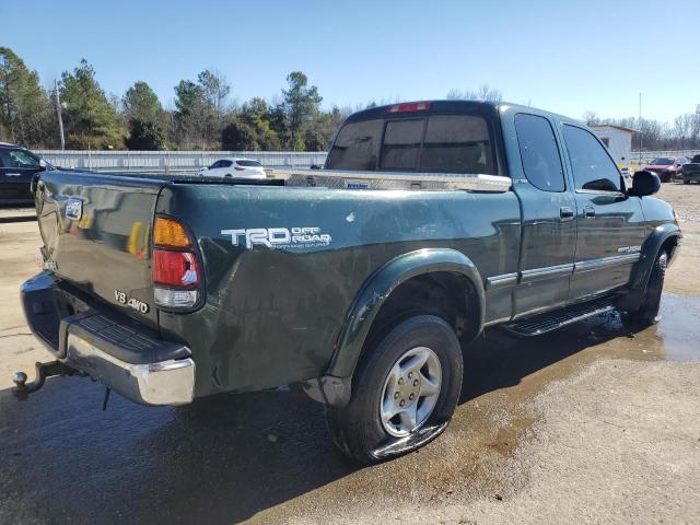 5TBBT4816YS054571 - 2000 TOYOTA TUNDRA ACCESS CAB LIMITED GREEN photo 3