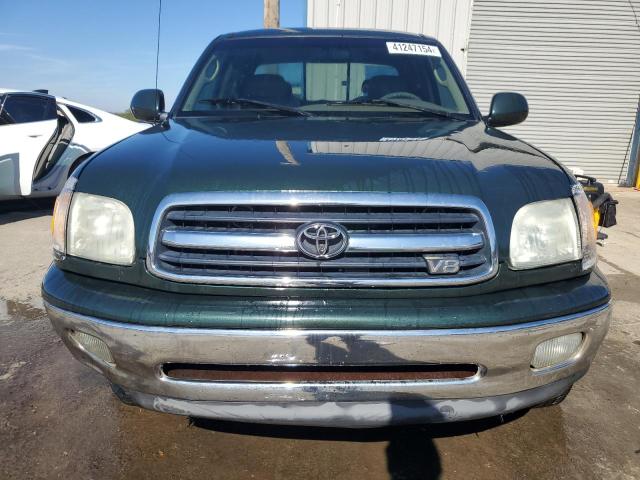 5TBBT4816YS054571 - 2000 TOYOTA TUNDRA ACCESS CAB LIMITED GREEN photo 5