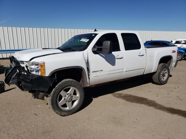 1GC1KXCG2DF137914 - 2013 CHEVROLET SILVERADO K2500 HEAVY DUTY LT WHITE photo 1