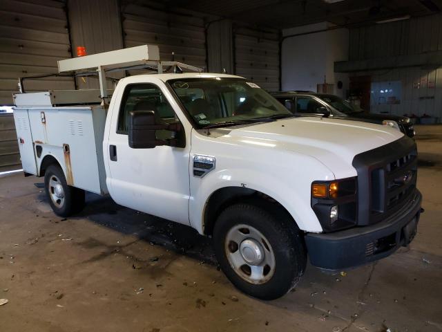 1FDSF30548EC15766 - 2008 FORD F350 SRW SUPER DUTY WHITE photo 1