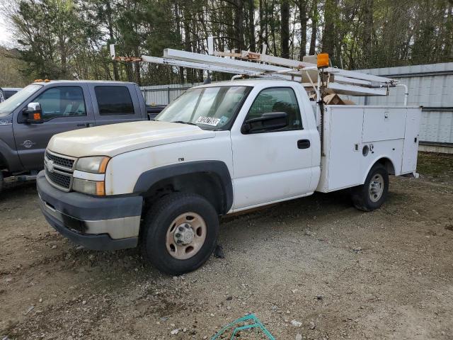 1GBHC24U66E131291 - 2006 CHEVROLET SILVERADO WHITE photo 1