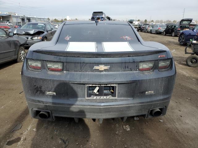 2G1FC1E38D9141560 - 2013 CHEVROLET CAMARO LT BLUE photo 6