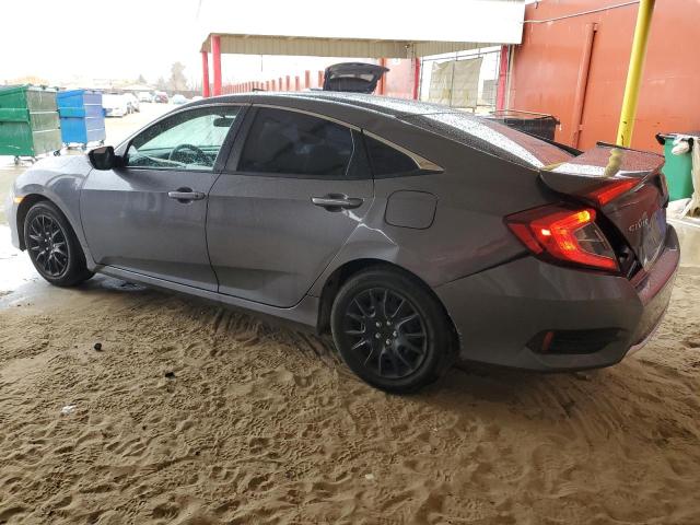 2HGFC2F65LH570294 - 2020 HONDA CIVIC LX GRAY photo 2