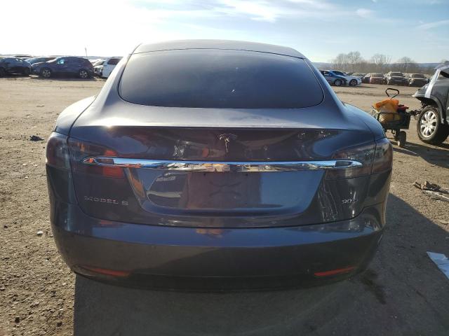 5YJSA1E2XHF190621 - 2017 TESLA MODEL S GRAY photo 6