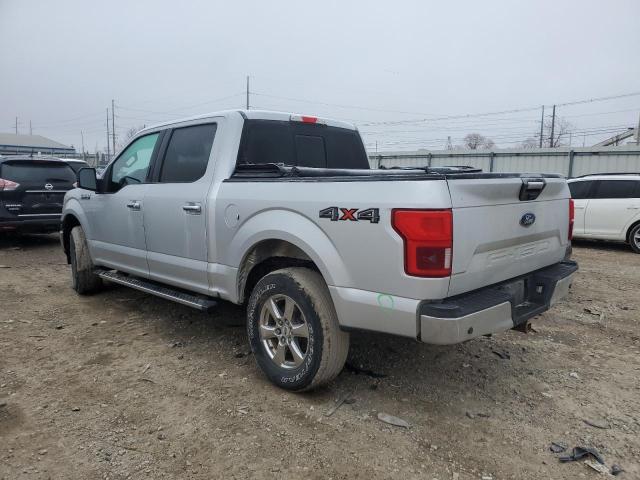1FTEW1E56JKD79607 - 2018 FORD F150 SUPERCREW SILVER photo 2