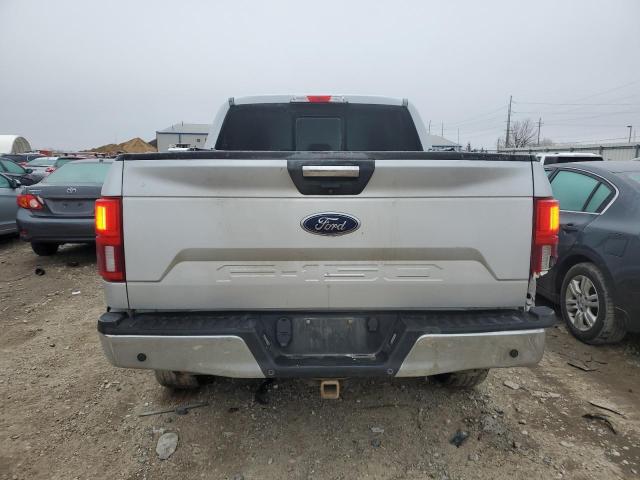 1FTEW1E56JKD79607 - 2018 FORD F150 SUPERCREW SILVER photo 6