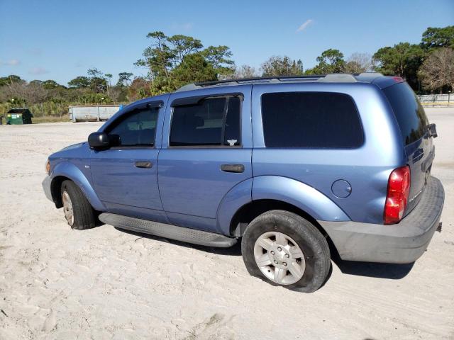 1D8HD38P17F551136 - 2007 DODGE DURANGO SXT BLUE photo 2