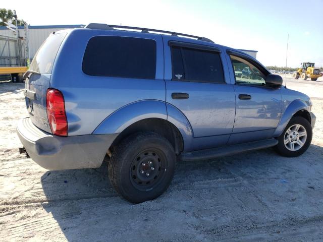 1D8HD38P17F551136 - 2007 DODGE DURANGO SXT BLUE photo 3