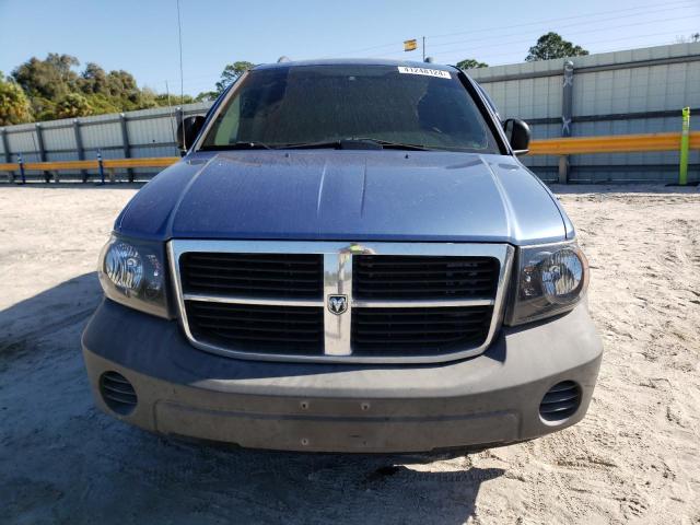 1D8HD38P17F551136 - 2007 DODGE DURANGO SXT BLUE photo 5