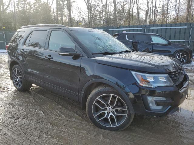 1FM5K8GT4GGB25174 - 2016 FORD EXPLORER SPORT BLACK photo 4