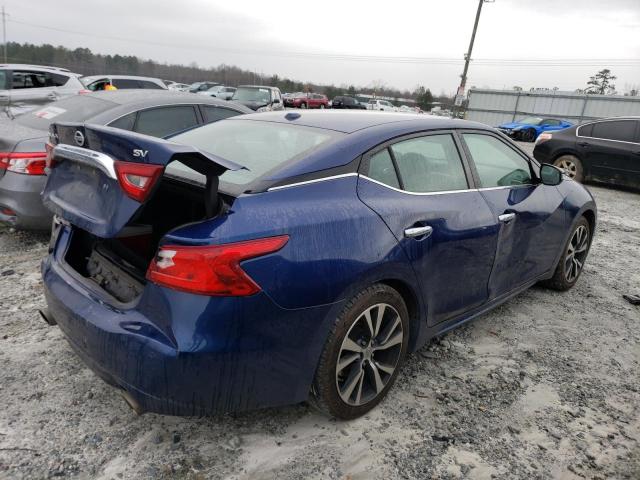 1N4AA6AP3JC361082 - 2018 NISSAN MAXIMA 3.5S BLUE photo 3