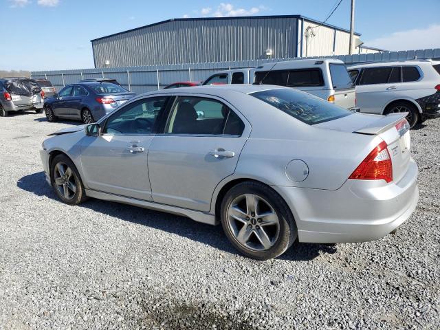 3FAHP0KC4AR420499 - 2010 FORD FUSION SPORT SILVER photo 2