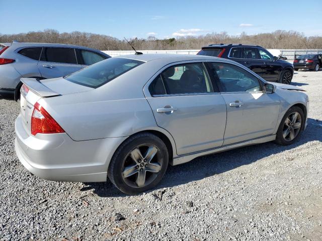 3FAHP0KC4AR420499 - 2010 FORD FUSION SPORT SILVER photo 3