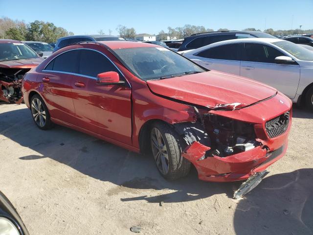 WDDSJ4EB1EN159830 - 2014 MERCEDES-BENZ CLA 250 RED photo 4