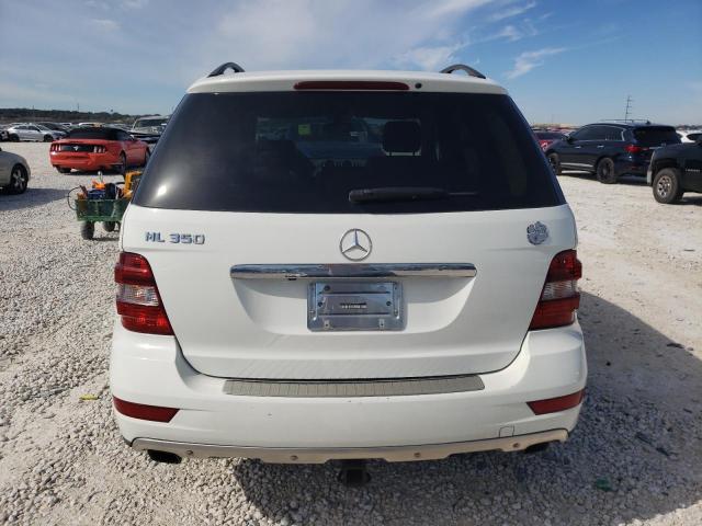 4JGBB5GB4AA564975 - 2010 MERCEDES-BENZ ML 350 WHITE photo 6