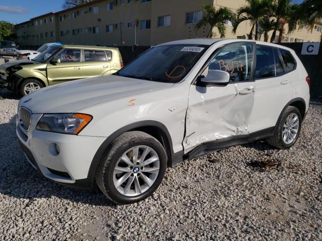 5UXWX9C55D0A15585 - 2013 BMW X3 XDRIVE28I WHITE photo 1