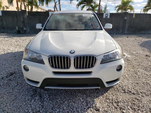 5UXWX9C55D0A15585 - 2013 BMW X3 XDRIVE28I WHITE photo 5