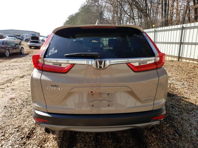 5J6RW1H96HL011636 - 2017 HONDA CR-V TOURING GRAY photo 6