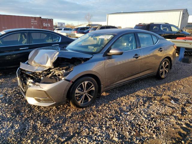 3N1AB8CV5NY237703 - 2022 NISSAN SENTRA SV GRAY photo 1