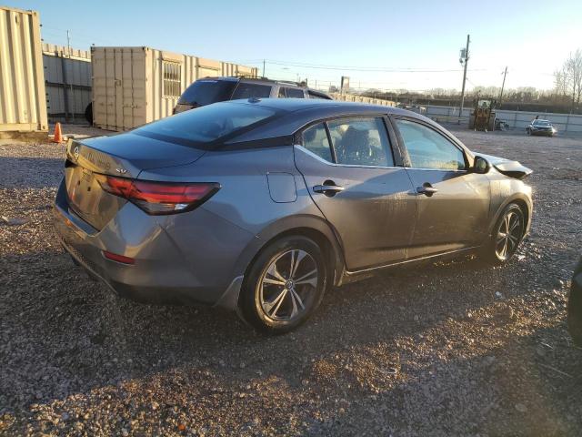 3N1AB8CV5NY237703 - 2022 NISSAN SENTRA SV GRAY photo 3