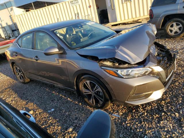 3N1AB8CV5NY237703 - 2022 NISSAN SENTRA SV GRAY photo 4