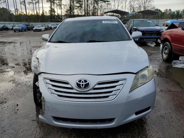 4T1BE46K97U186856 - 2007 TOYOTA CAMRY CE SILVER photo 5