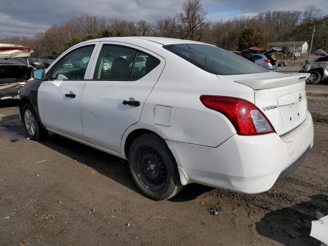 3N1CN7APXHL844969 - 2017 NISSAN VERSA S WHITE photo 2