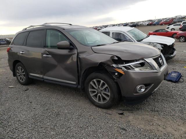 5N1AR2MN6DC616331 - 2013 NISSAN PATHFINDER S TAN photo 4