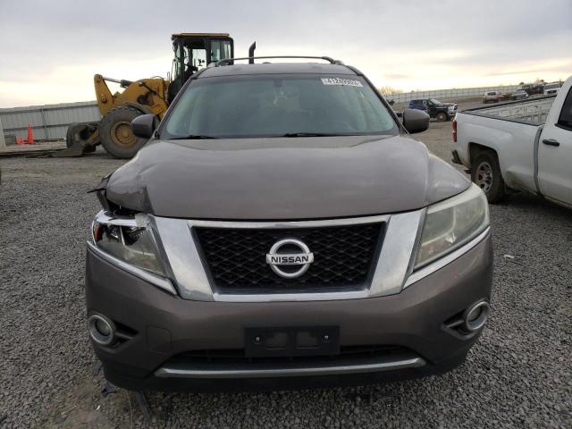 5N1AR2MN6DC616331 - 2013 NISSAN PATHFINDER S TAN photo 5